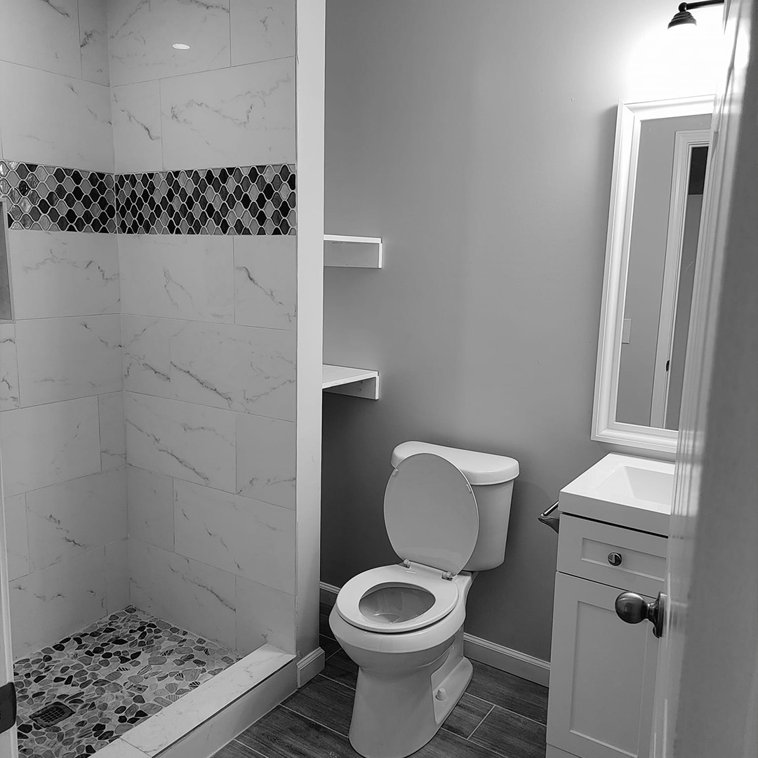 Custom Bathroom Renovation and Tile Work